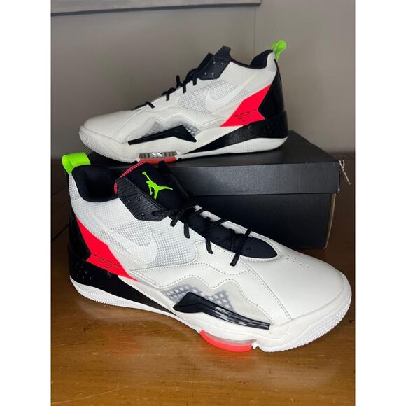 Air Jordan Zoom \'92 White Flash Crimson CK9184-100 Basketball Shoe Sneakers main image 7